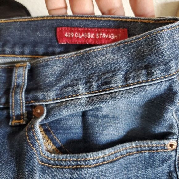 Lucky Brand Jeans Mens 32x30 Medium Wash Mid Rise 429 Classic Straight - Picture 3 of 16